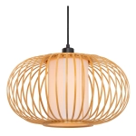 THULINE - Lampa wisząca - 3xE27 - Light Wood Look - Essential 05457/13/72 LUCIDE